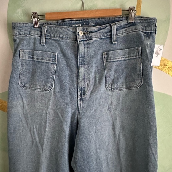 Old Navy Wide-Leg Trouser Jeans - Picture 2 of 3